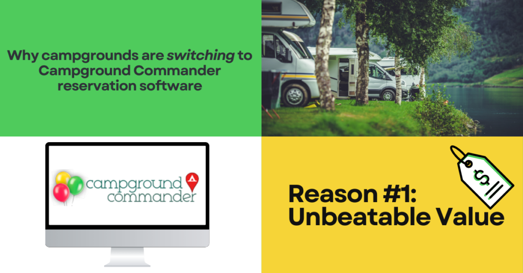 The #1 reason campgrounds are switching to Campground Commander Reservation Software