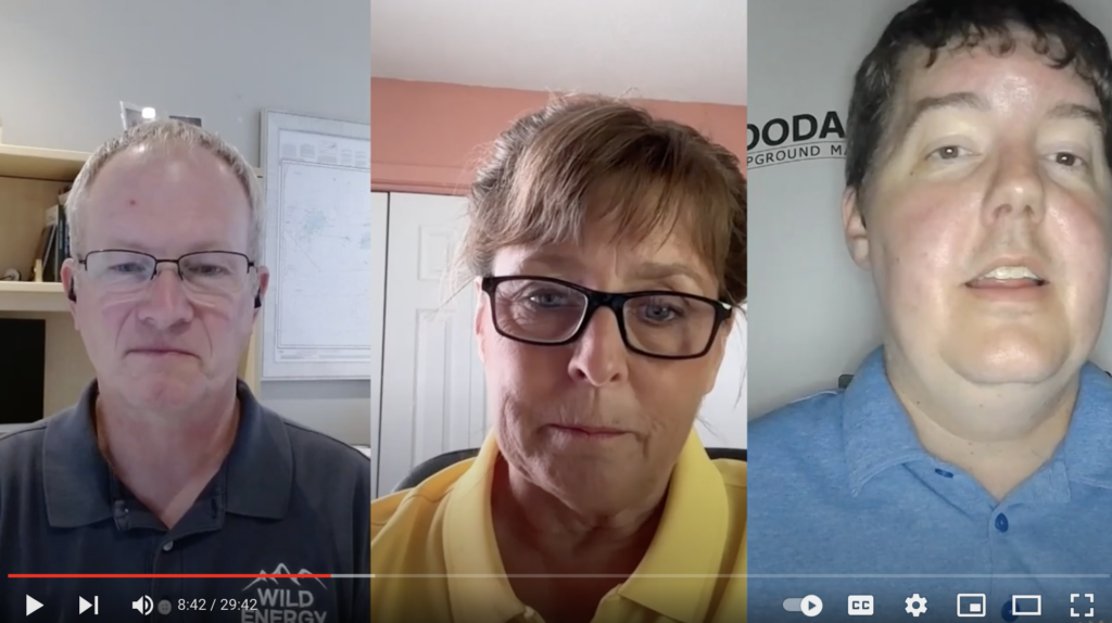Mary Moeller, with the leading campground management software about integrating with Wild Energy.